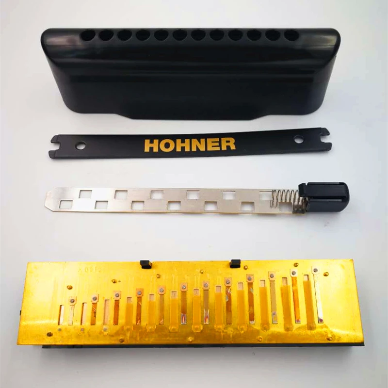 Профессиональная Хроматическая гармоника HOHNER CX 12 быстрая разборка C образный