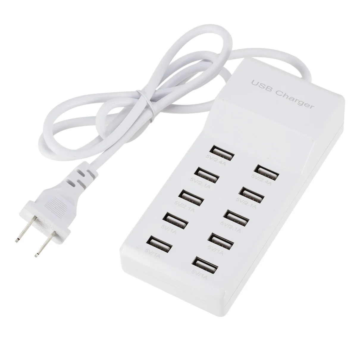 Сетевое зарядное устройство с 10 USB портами 5 В/10 А|Зарядные устройства для