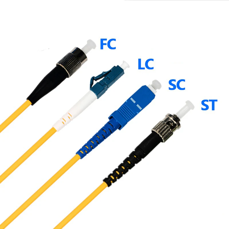 FC to SC LC ST Fiber Patch Cord Jumper Cable SM Simplex Single Mode Optic for Network 3m 5m 10m | Компьютеры и офис