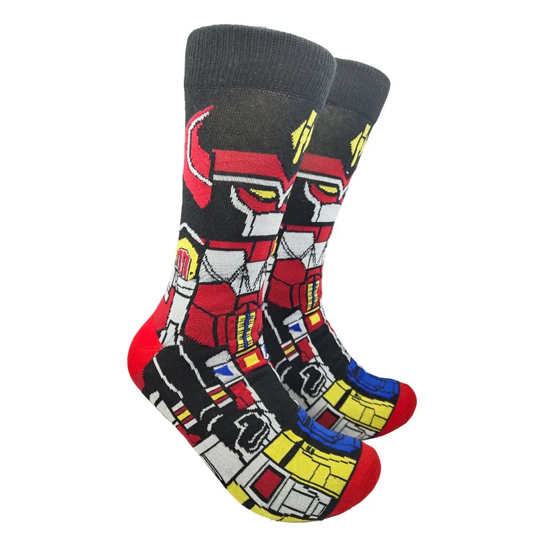 New Funny Fashion Adult Sockings Personality Anime Superhero Deadpool Wade Winston Wilson Tube Socks High Quality Cotton Sports | Мужская