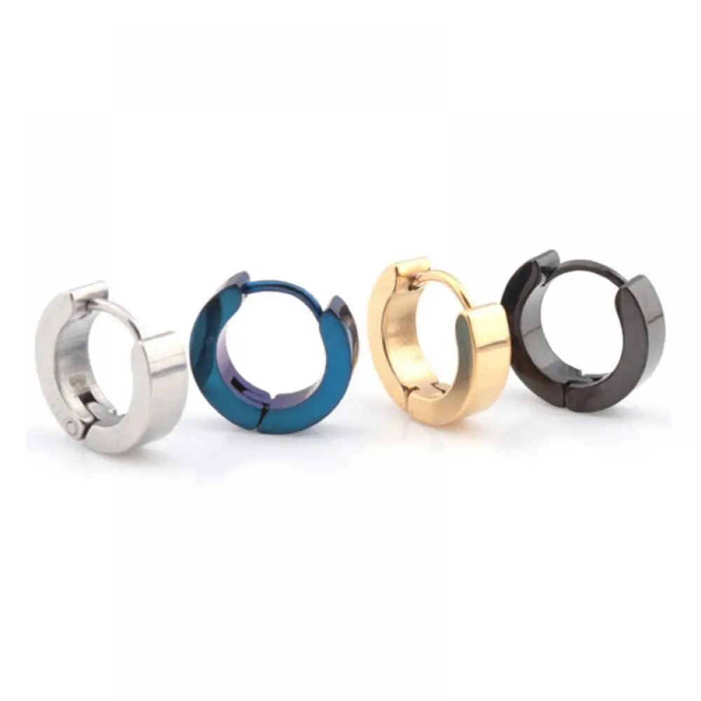 Кольцо для пирсинга из нержавеющей стали мужчин и женщин круглые ювелирные