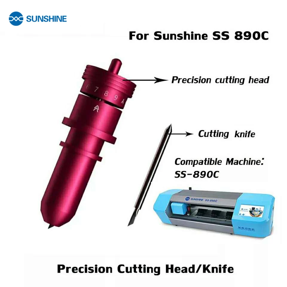 SUNSHINE Гидрогелевая пленка режущее лезвие ножа для SS-890C пленки режущая машина