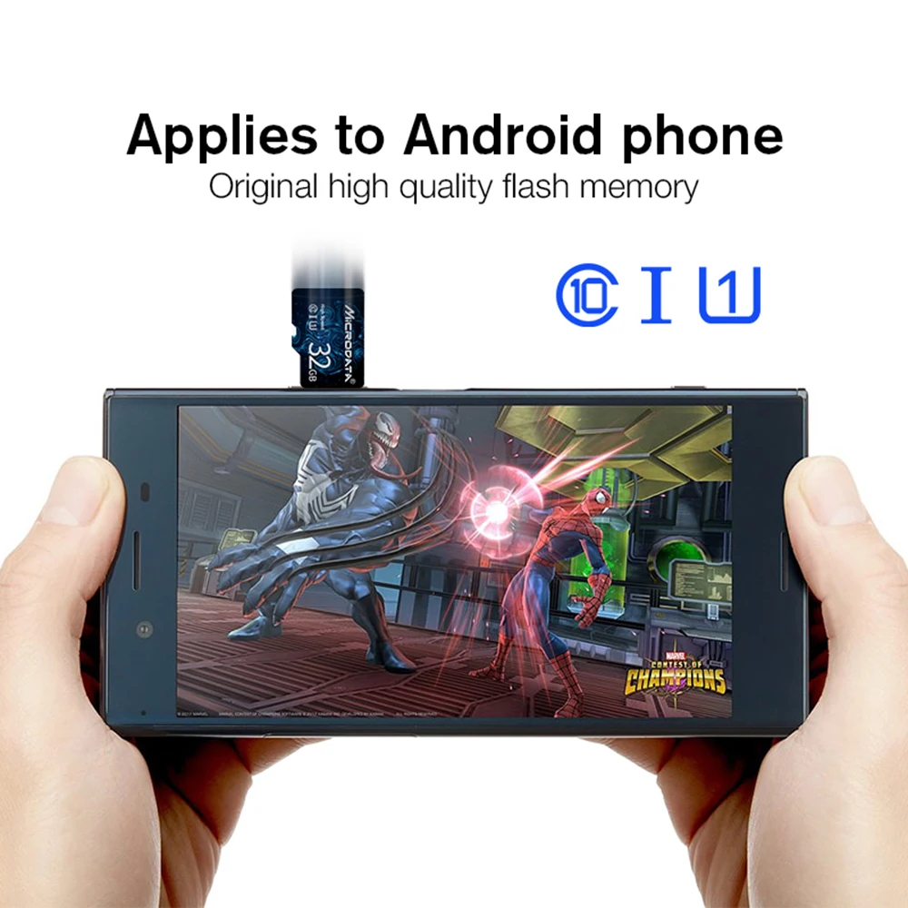 

Newest Class 10 High Speed 128G 64GB 32GB 16GB SD TF Memory Card Flash SD Card Storage Expansion for Smart phone DVR