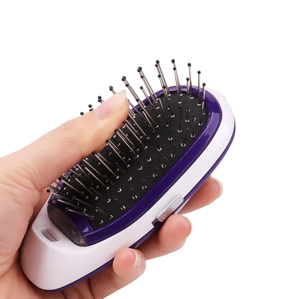 

Portable Ionic Hair Brush Electric Comb Negative Ions brush Modeling Styling Anti-Static Tangle s