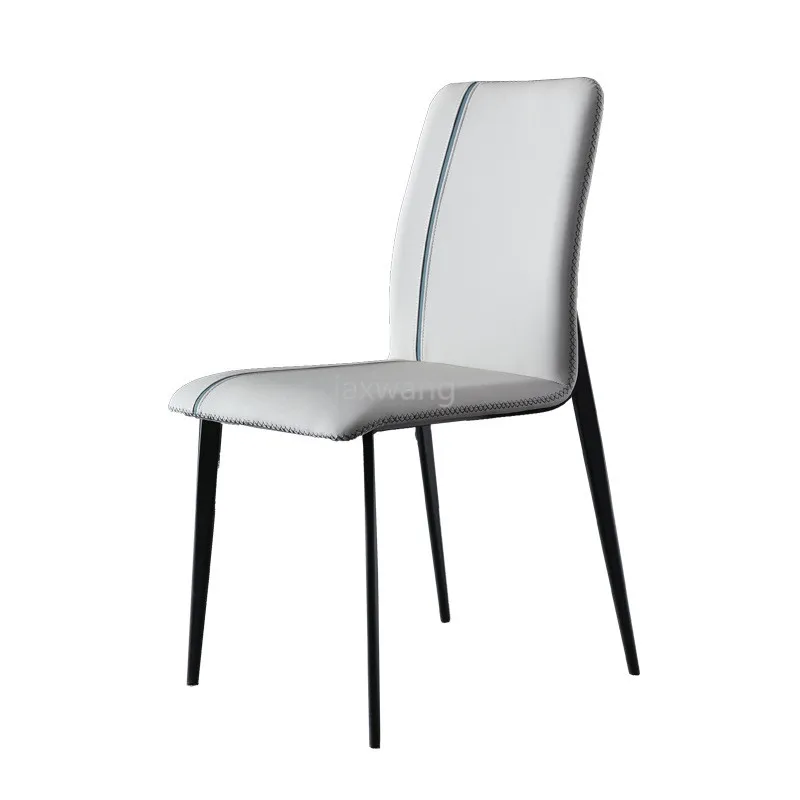 

Nordic Chair Dining Chair Home PU Leather Chairs Modern Chair Minimalist Desk Chair Light Luxury Dining Chairs Dinning Chair