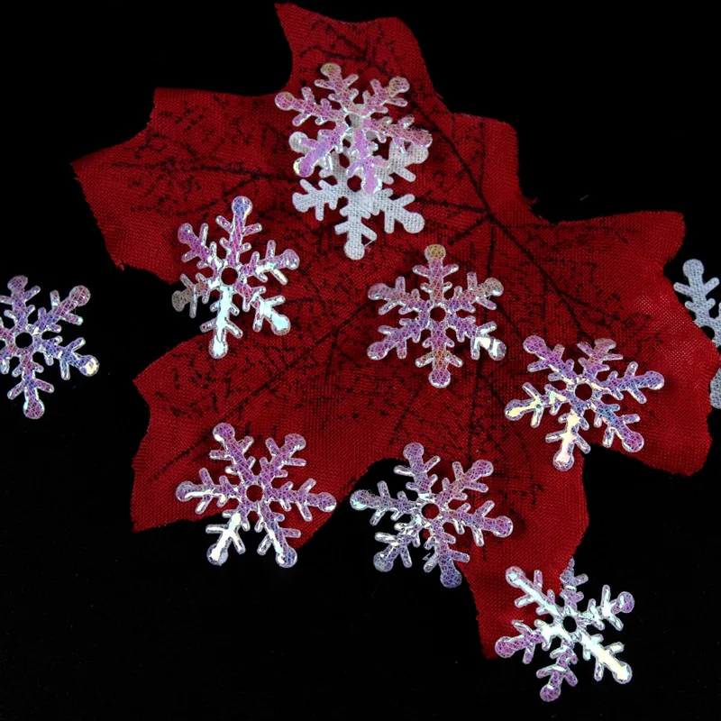 

300pcs/lot Snowflake Frozen Party Snowflake Christmas Decorations For Home Winter Decorations Wedding Party Decoration