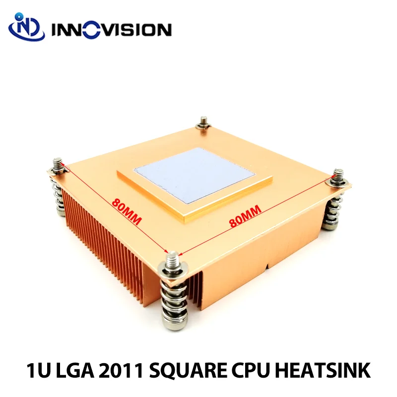 Кулер Для процессора LGA2011 квадратный пассивный радиатор для Intel®Ксеон®E5-1600, E5-2600& E5-4600 серии