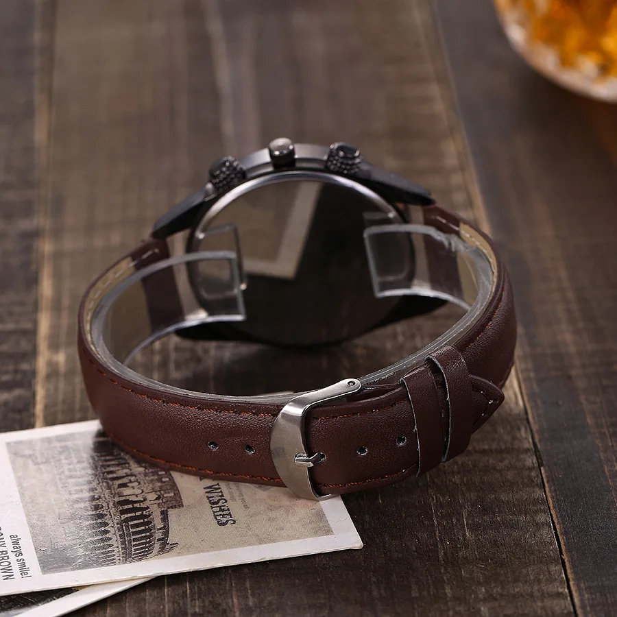 

New fashion watch men's belt digital simple watch casual quartz men's watch