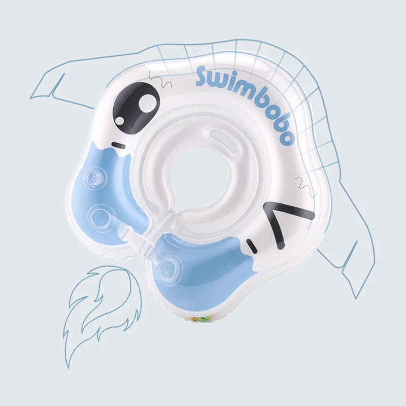 

Inflatable circle Swimming Neck Ring infant Swimming accessories swim neck baby tube ring safety neck float circle bathing buoy