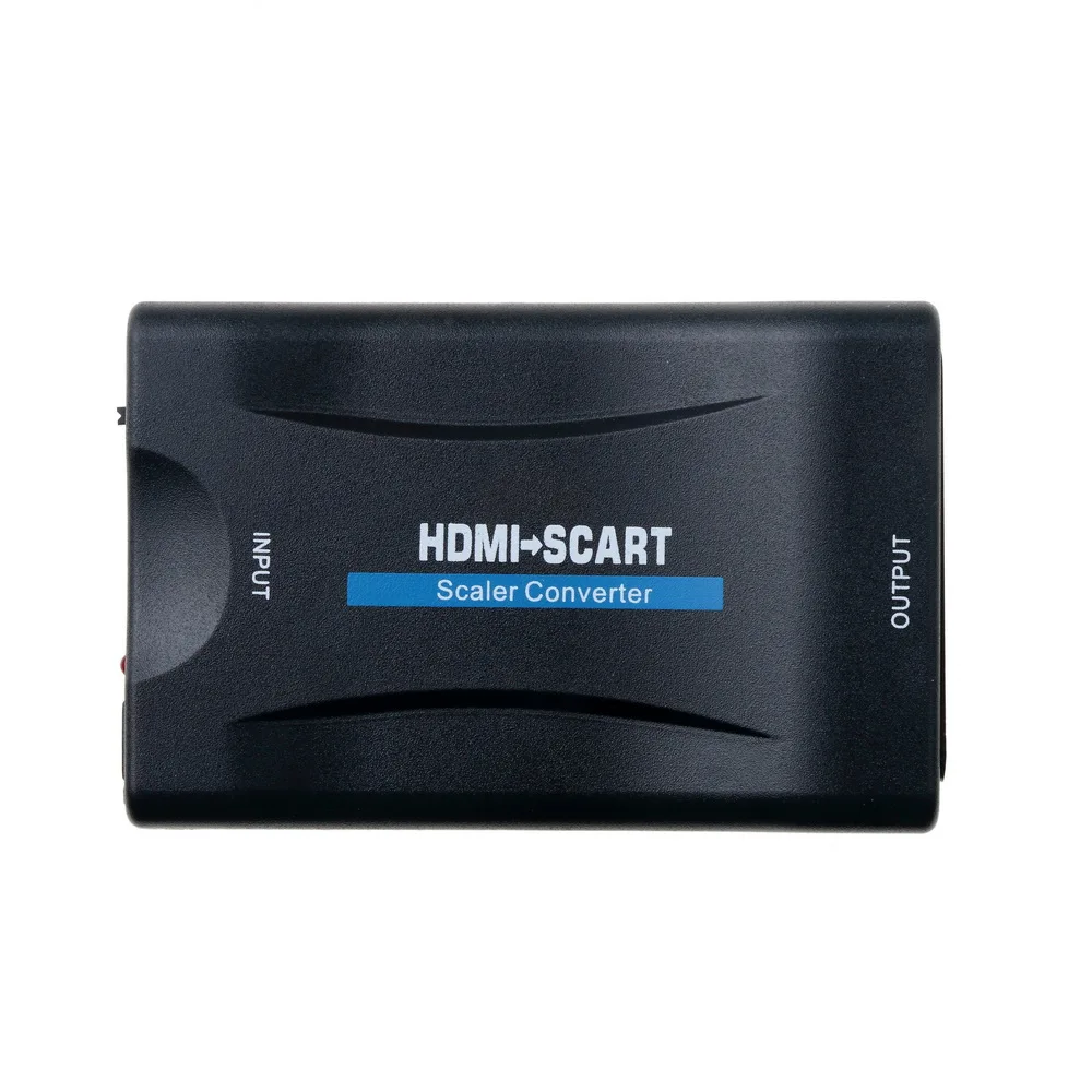 1080P Переходник SCART на HDMI совместимый для Видео Аудио высококлассный