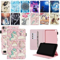 case for amazon new fire 7 2017 2019 cover tablet fashion painted flip funda shell for kindle fire hd7 2015 5th 7th generation