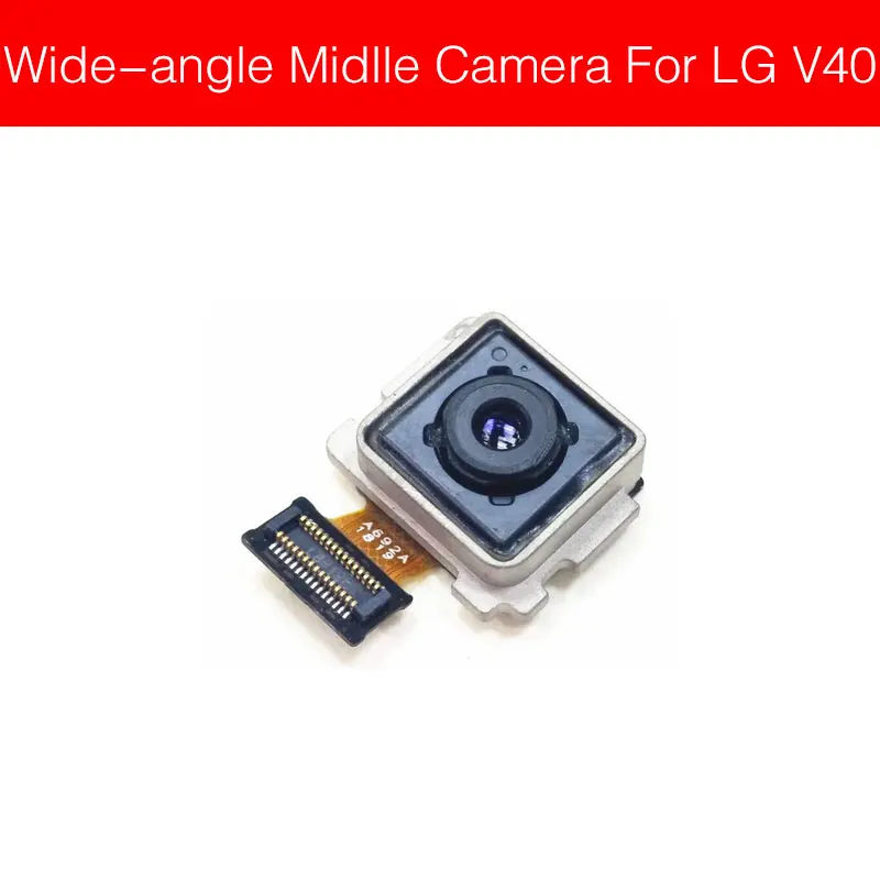 

Front & Rear Camera For LG V10 V20 V30 V40 Main Back Big And Facing Small Camera Flex Cable Repair Parts