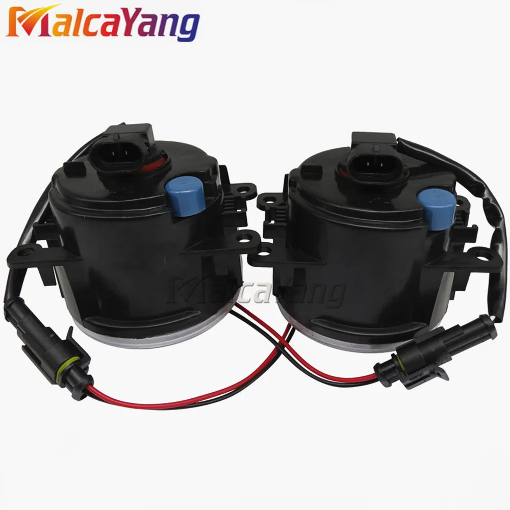 1 пара ангельские глазки 90 мм круглый бампер светодиодные противотуманные фары