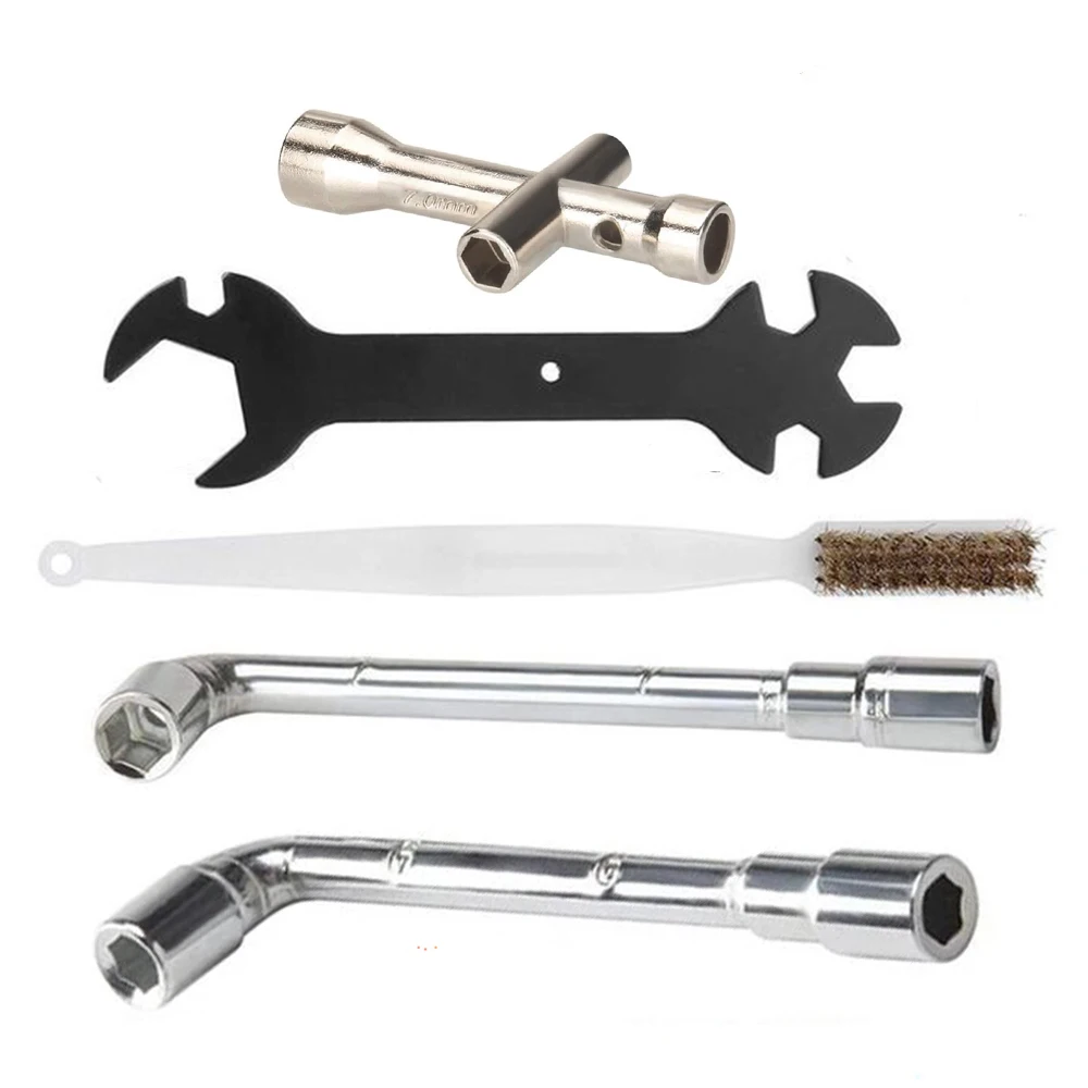 Набор гаечных ключей 5 в 1 комплект насадок для 3D принтера медная щетка чистящие