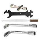 Набор гаечных ключей 5 в 1, комплект насадок для 3D принтера, медная щетка, чистящие детали