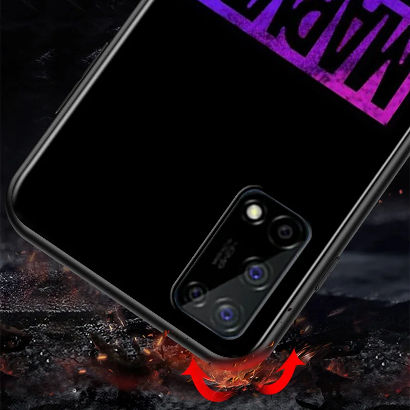 

Marvel Avengers Logo For Huawei Honor V9 Play 3E 8S 8C 8X MAX 8A 2020 Prime 8 7S 7A Pro 7C Soft TPU Silicone Black Phone Case