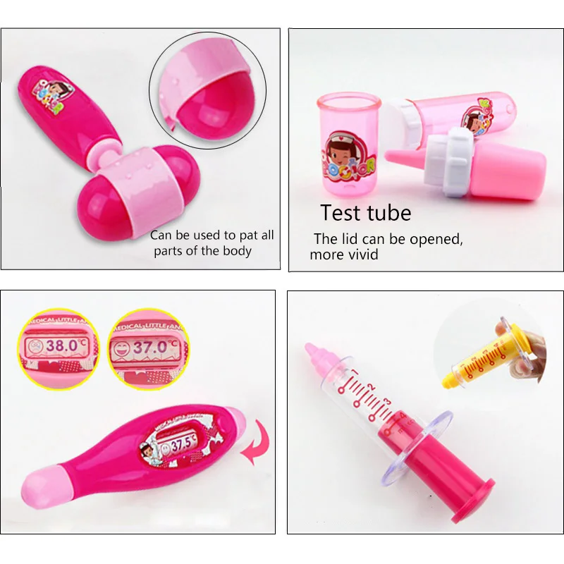 

Children Doctor Toy Set Educational Toys for Children Kids Pretend Play Toys Doctor Nurse Medicine Kits Medicine Accessories
