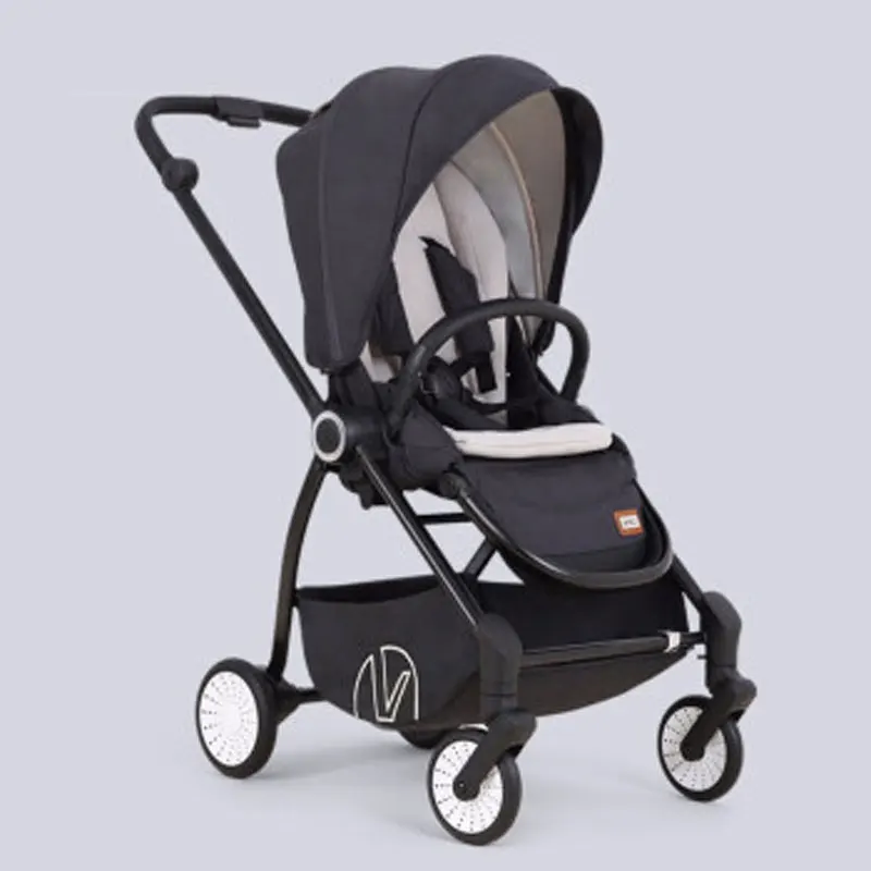 VIKI Роскошная детская коляска портативная 2 в 1 Высокая Ландшафтная дорожная s