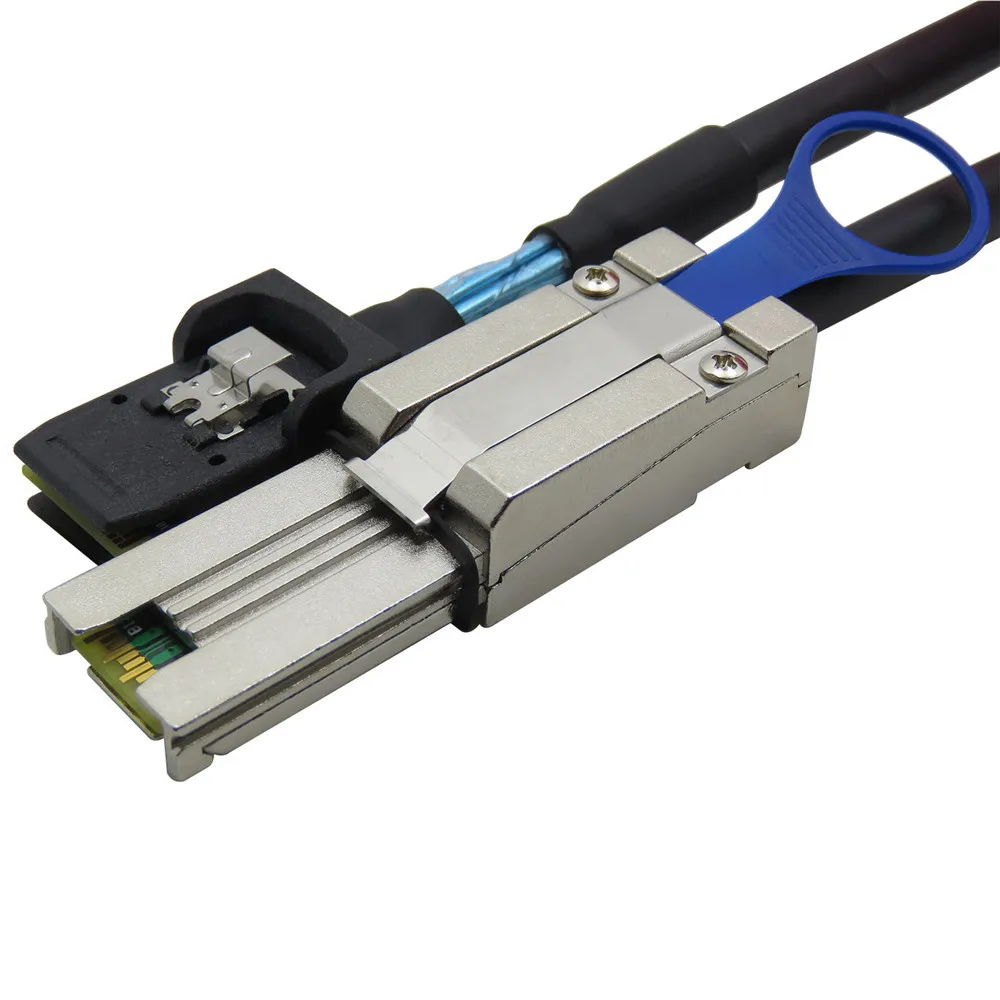 

Кабель-переходник Mini SAS 26P SFF-8088/Mini SAS 36P SFF-8087, 1 м/100 см, 2 шт.