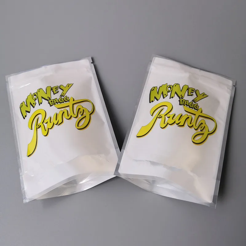 100 шт./лот влагонепроницаемые мешки на молнии из майлара 3 5 г толстые для