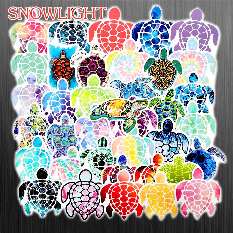 10/50 шт/уп Les Tortues De Mer с яркими рисунками из мультфильма про динозавров черепаха
