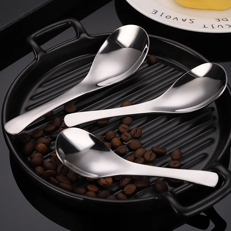 Нержавеющая сталь Винтаж ложка Si'nan меньше чем столовая суповая кухонные