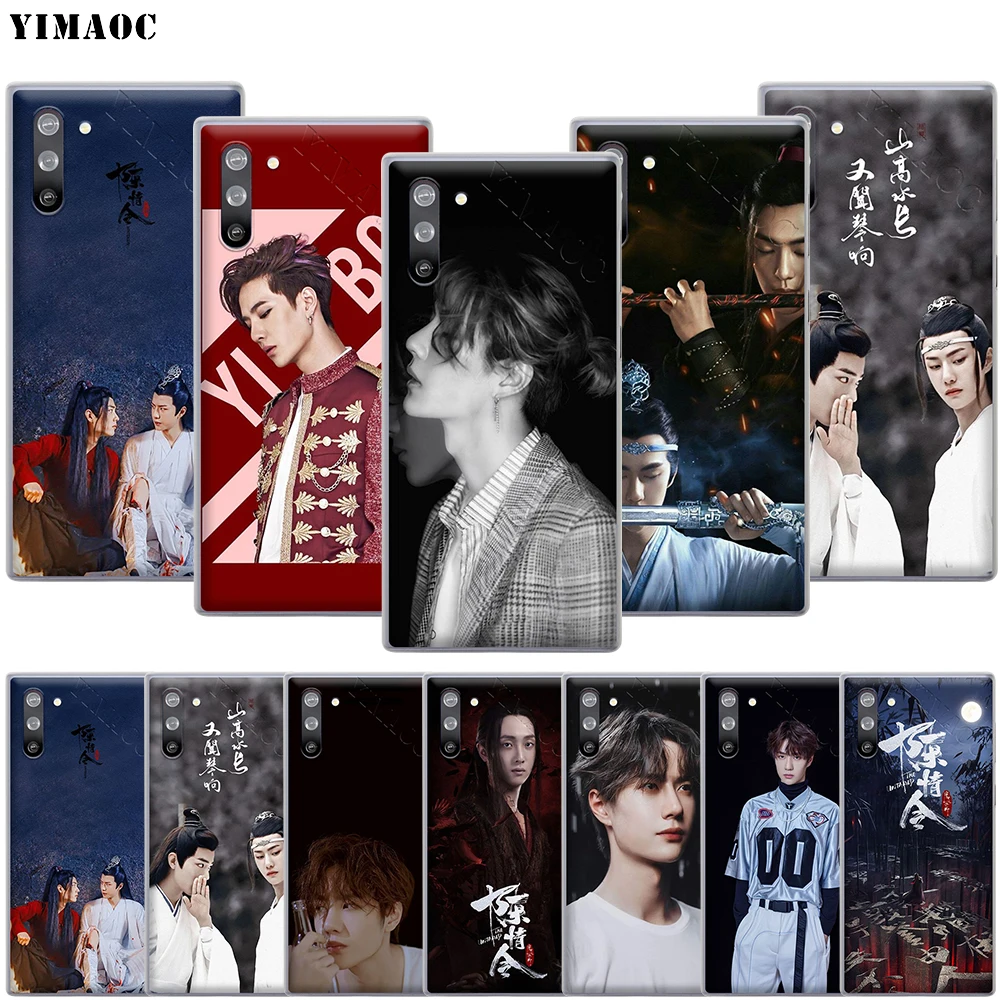 Неразобранный чехол для телефона Wang Yibo Samsung Galaxy S20 Ultra Plus A91 A81 A71 A51|Бамперы| |