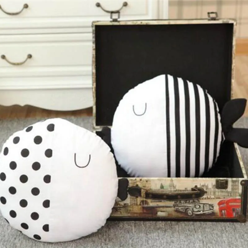 Подушка на спину в виде рыбы для влюбленных Casegrace милая плюшевая подушка