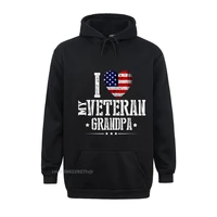 i love my veteran grandpa vintage veterans day hoodie men brand new summer tops hoodie cotton hoodies men custom