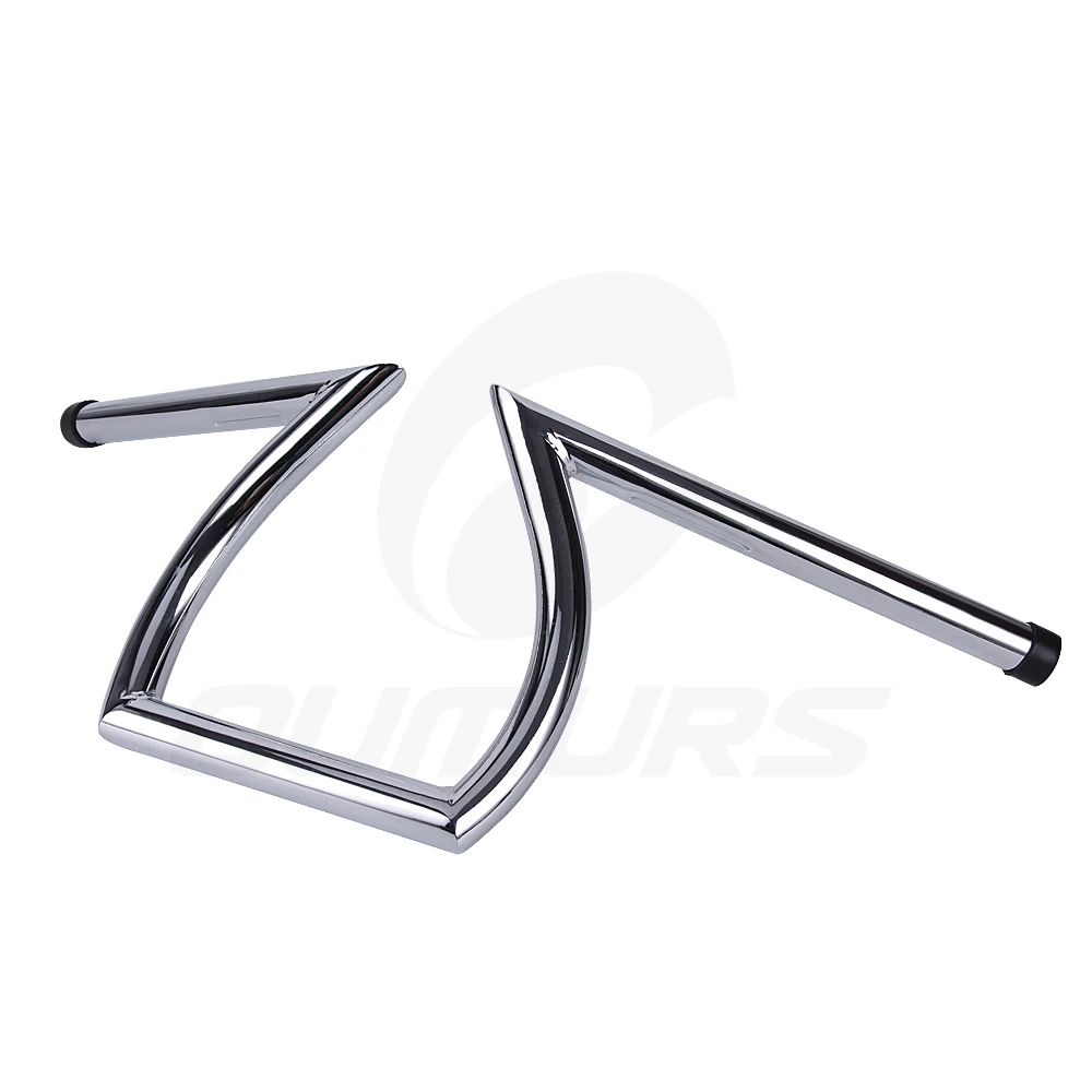 OUMURS Универсальный руль мотоцикла Drag Z Bars 1 &quotдюйм 25 мм для Harley Sportster Dyna Bobber Honda Yamaha