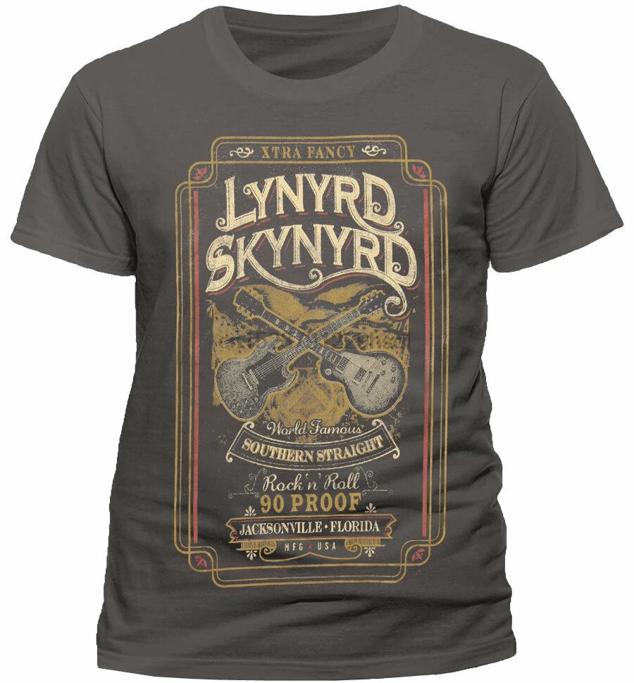 Lynyrd футболка для мужчин Skynyrd Южная прямая Футболка Официальный s m l xl XXL| |