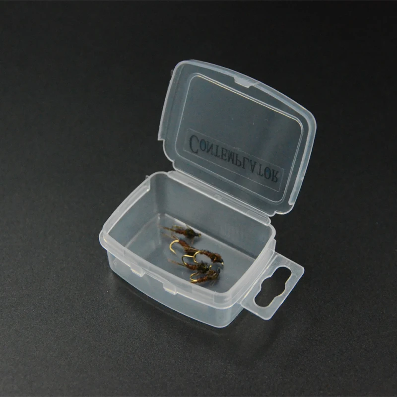 CONTEMPLATOR 5 шт. 14 # фазан хвост Нимфа для вязания мух коричневая/Радужная Форель