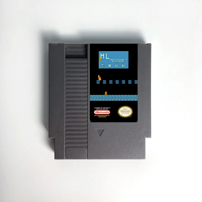 

Картридж для консоли NES 72 pin 8bit, кошмарный игровой HL Underground