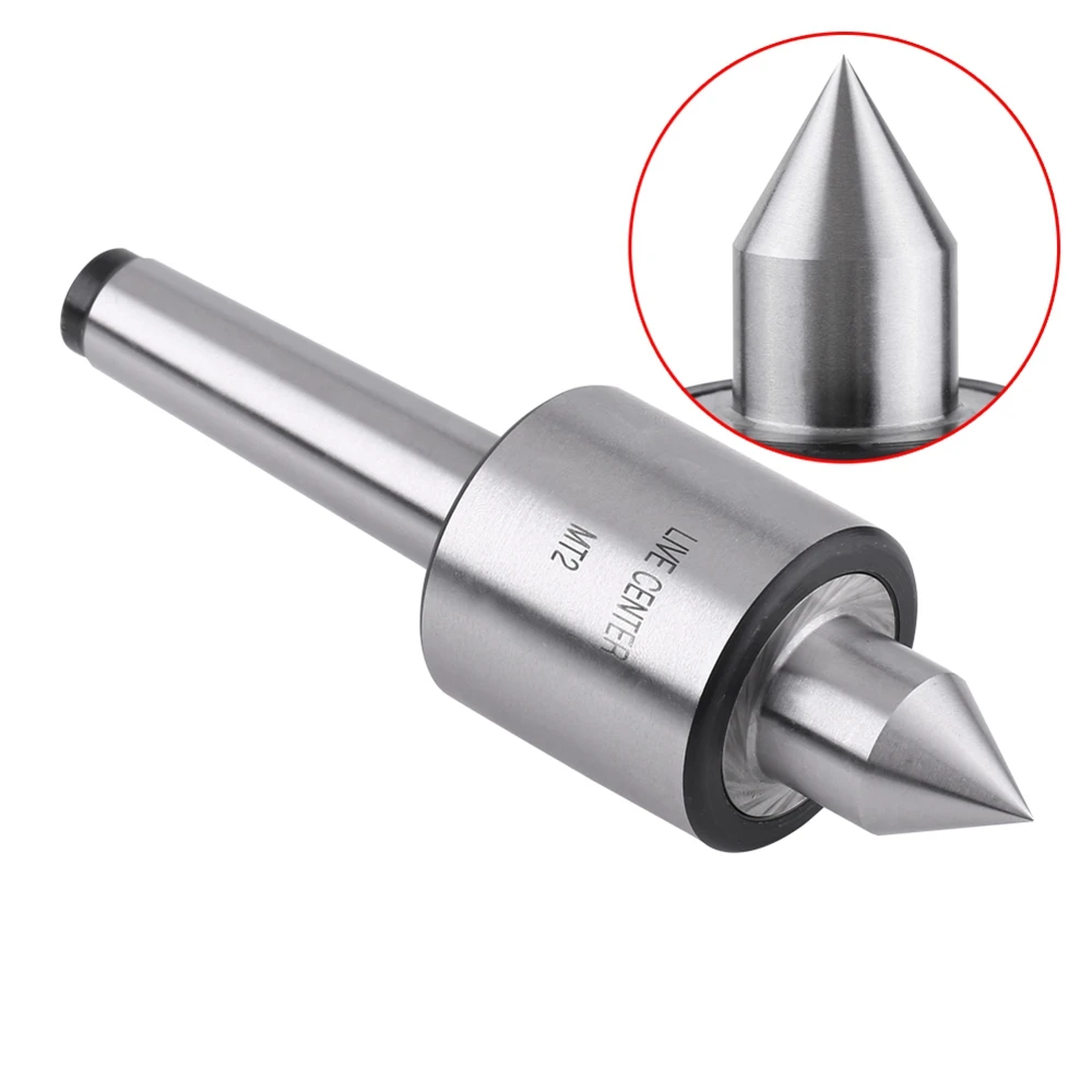

MT2 Lathe Live Center Taper Tool Rotary Live Revolving Milling Center Taper Bearing Metal Work Lathe Turning Tool Work Tool