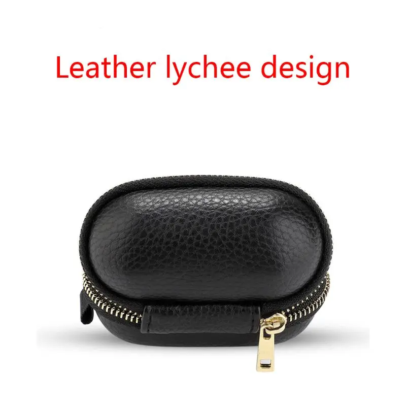 

2021 New Portable Leather Storage Bag Carrying Case for huawei Freebuds/Honor Flypods Kit