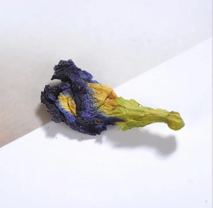 Высококачественные Натуральные сухие цветы голубая бабочка Clitoria Ternatea сушеные Clitoria Kordofan Pea Flower