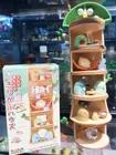 Экшн-фигурки аниме Sumikko Gurashi, кукла-пень из дерева, дом для отпуска, ПВХ, Коллекционная модель, Обучающие игрушки, подарок для детей, 6 шт.