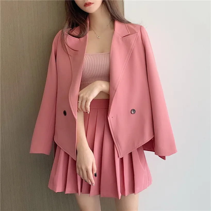 Новинка осени 2019 Женский комплект из двух предметов корейский Повседневный