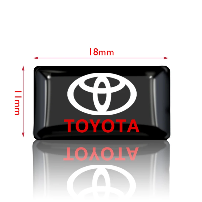 Автомобильные креативные знаки наклейки для украшения интерьера Toyota yaris hilux corolla