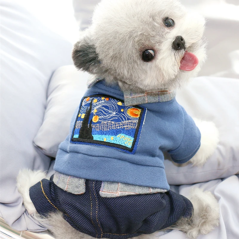 Одежда для собак зимние теплые куртки одежда щенков аксессуары домашних