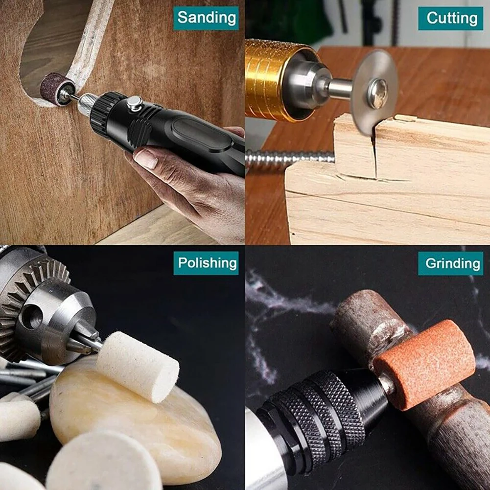 

83pcs Engraving Electric Rotary Tool Accessory Set Grinder Head For Dremel Sanding Grinding Polishing Cutting Bit Multi-Tool