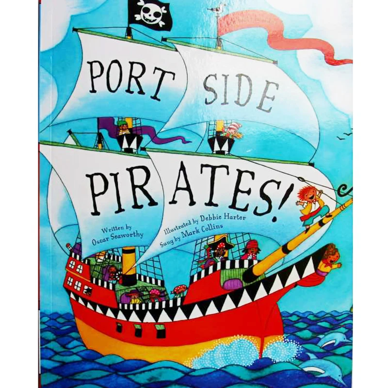 Port Side pirats By Oscar Seaworthy развивающая английская книга для фотографий обучающая карта
