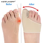 Силиконовый гель корректор ортопедический Уход за ногами корректор большого пальца кости коррекция мягких педикюрных носков Bunion выпрямитель