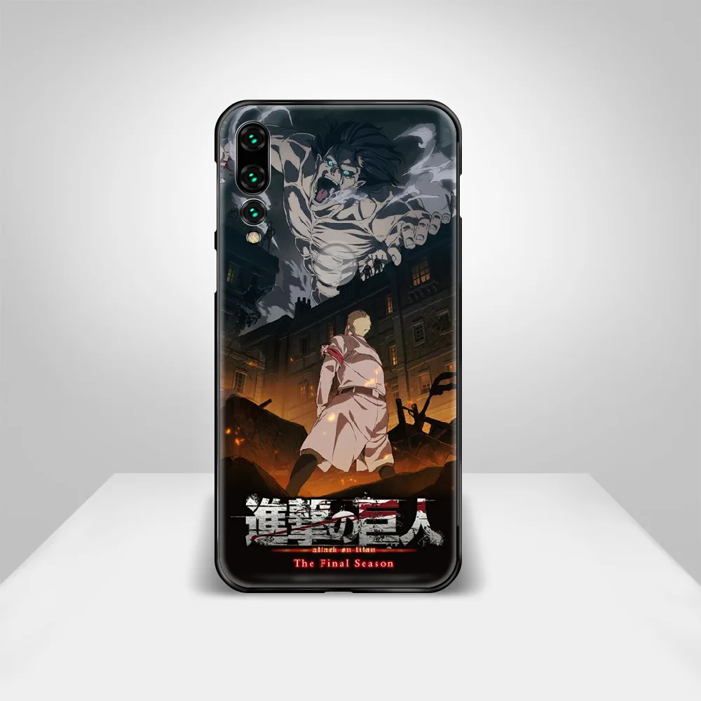 Чехол для телефона аниме Атака Титанов корпус XIAOMI Redmi 7a 8a S2 K20 NOTE 5 5a 6 7 8 t 9 9s pro max