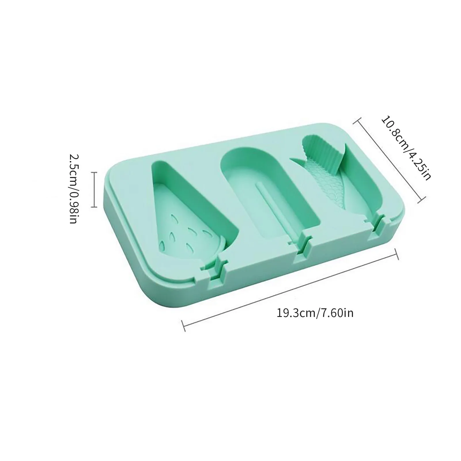 

Ice Cream Mold With Lid Popsicle Mold Summer Silicone Ice Cream Mold