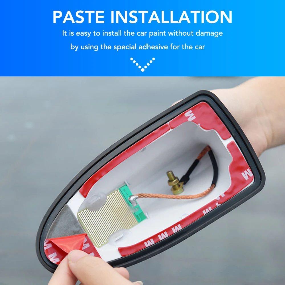 Универсальная автомобильная антенна плавник акулы для Audi A3 A4 A5 A6 Skoda Octavia Renault Megane