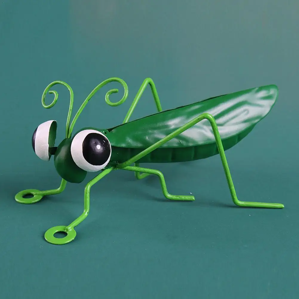 

Simulation Locust Ornaments Wrought Iron Tropical Insect Desktop Model Crafts Decoration Garden Adornment Creativty Iron I1S5
