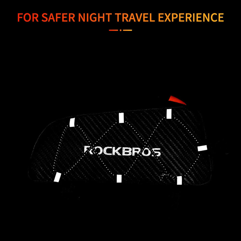 

Waterproof Bike Bag Front Frame Tube Bicycle Pouch Large Capacity Cycling Front Storage Bag for Road Bike MTB Mountain Bike