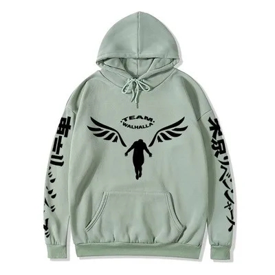 

Anime Tokyo Avenger Japanese Fashion Women Hoodies New Winter Men Sweetshirts Couple Loose Pullover Illustrating Female Hoodie