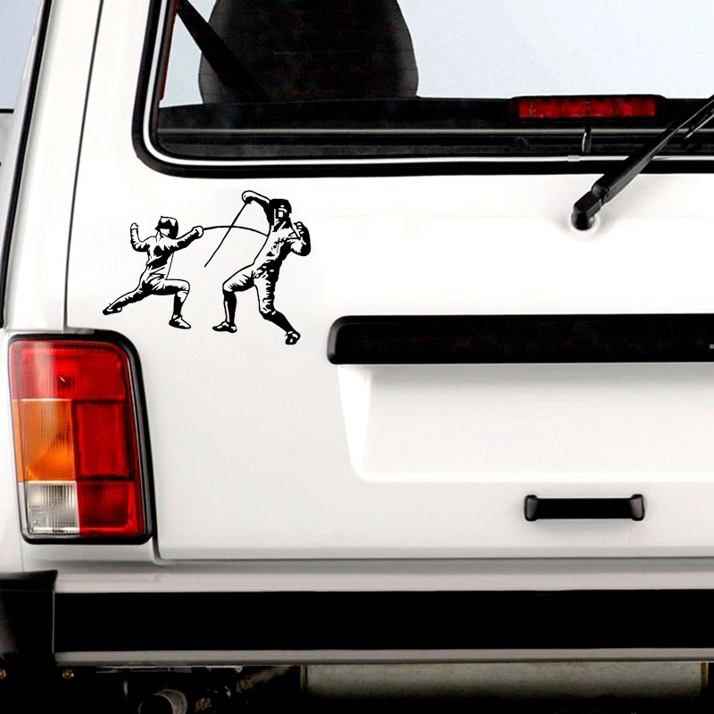 Автомобильная наклейка Aliauto спортивное ограждение боевое искусство виниловая